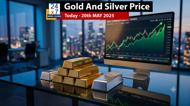 Gold and Silver Rate Today in India (20 May 2026): Live 22K, 24K Prices & Market Trend